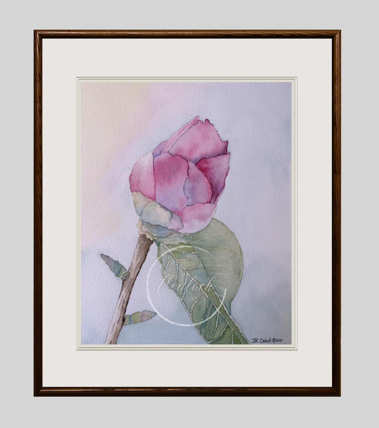 Print, Rose Glow, Open Edition from an original painting, see separate listing if purchasing the digital version