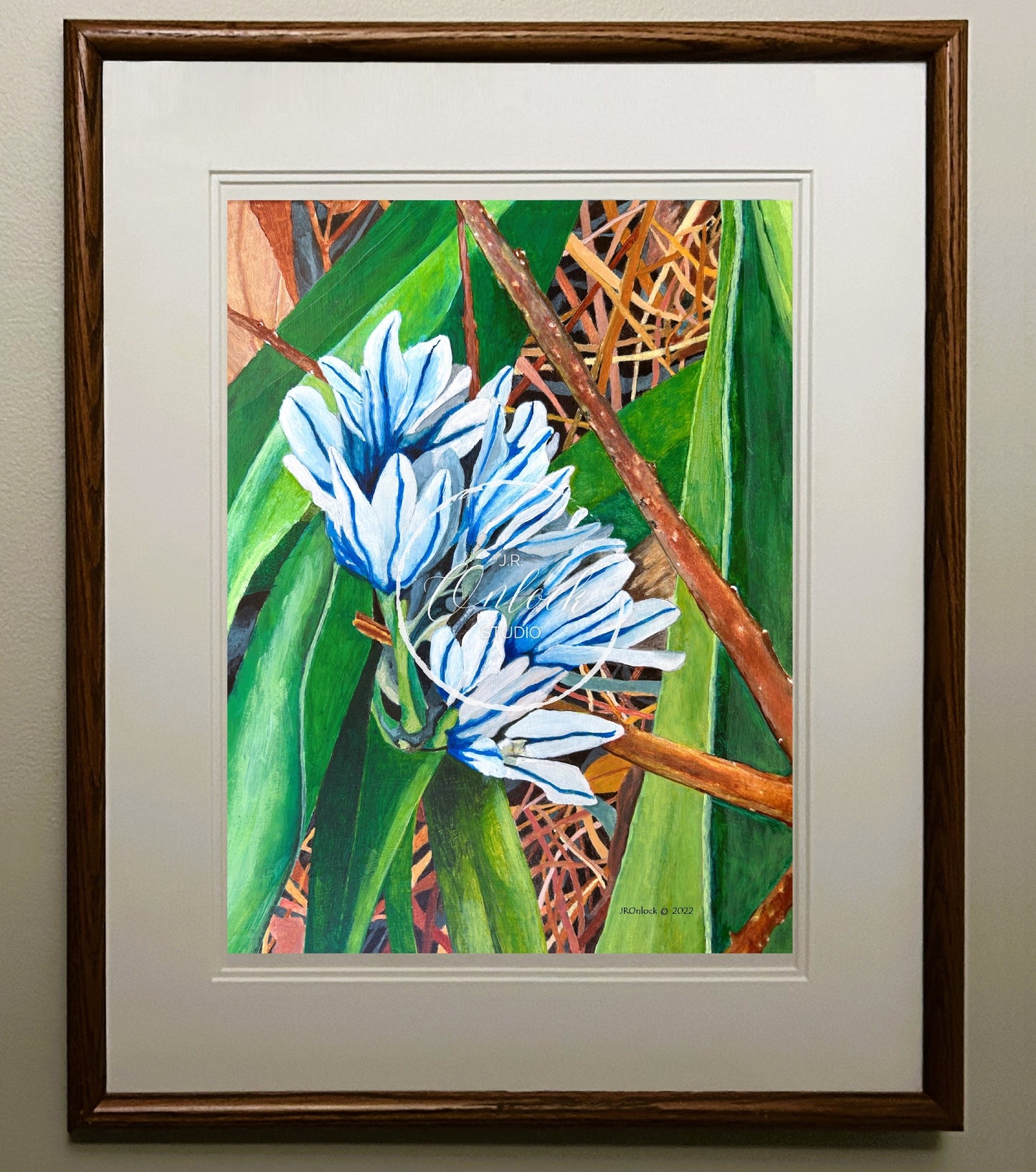 Digital, Whispers of Spring, Open Edition from an original acrylic painting, see separate listings if purchasing the Print or Original painting