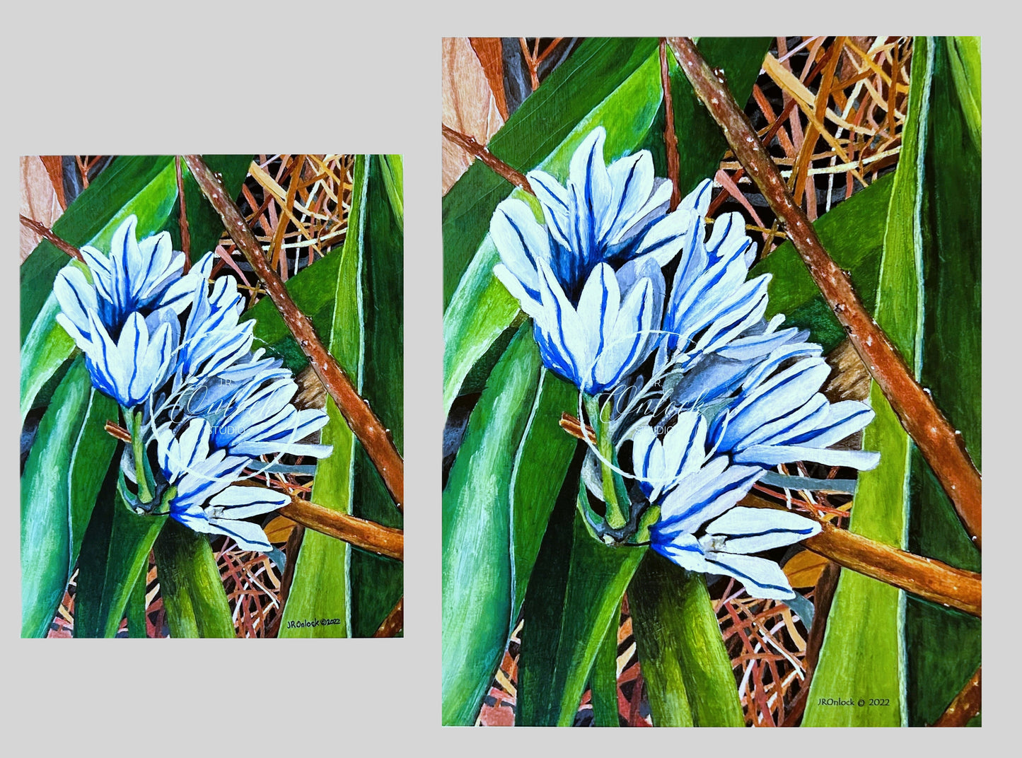 Digital, Whispers of Spring, Open Edition from an original acrylic painting, see separate listings if purchasing the Print or Original painting