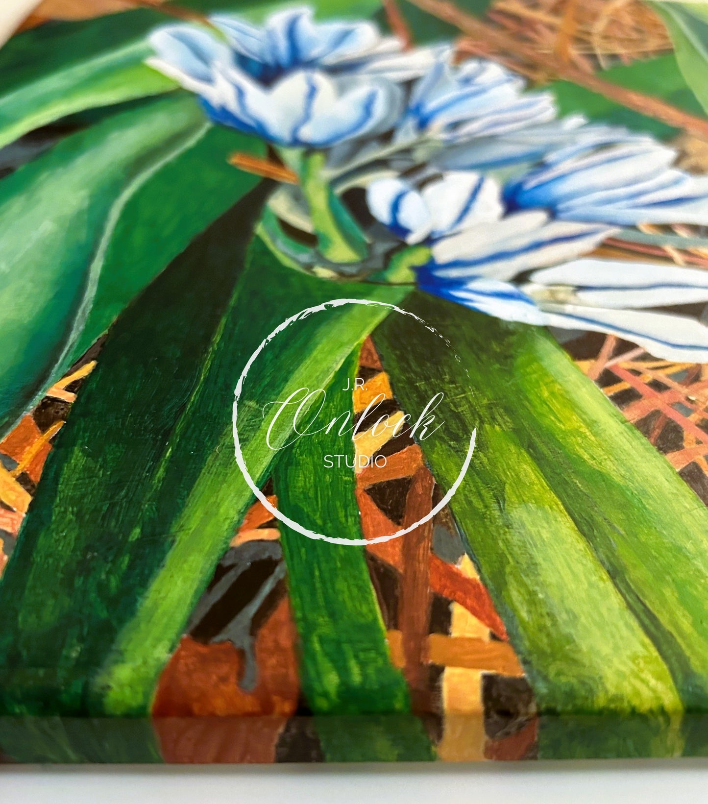 Digital, Whispers of Spring, Open Edition from an original acrylic painting, see separate listings if purchasing the Print or Original painting