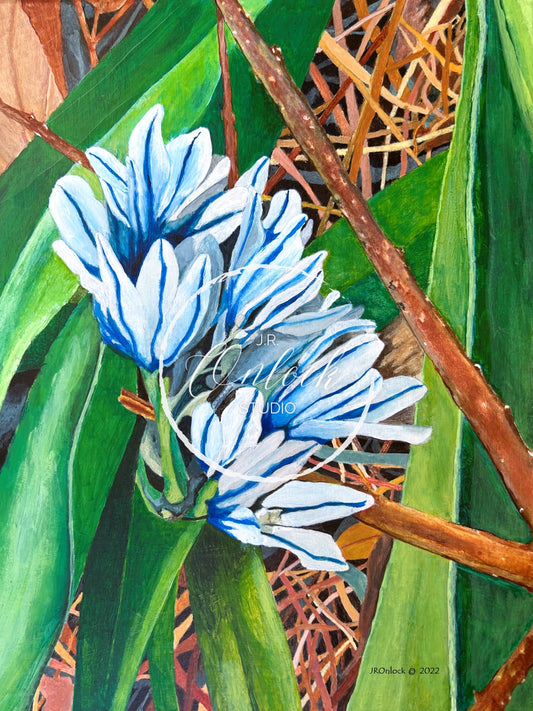Digital, Whispers of Spring, Open Edition from an original acrylic painting, see separate listings if purchasing the Print or Original painting